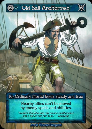[Water] Old Salt Anchorman [beta-Ordinary]